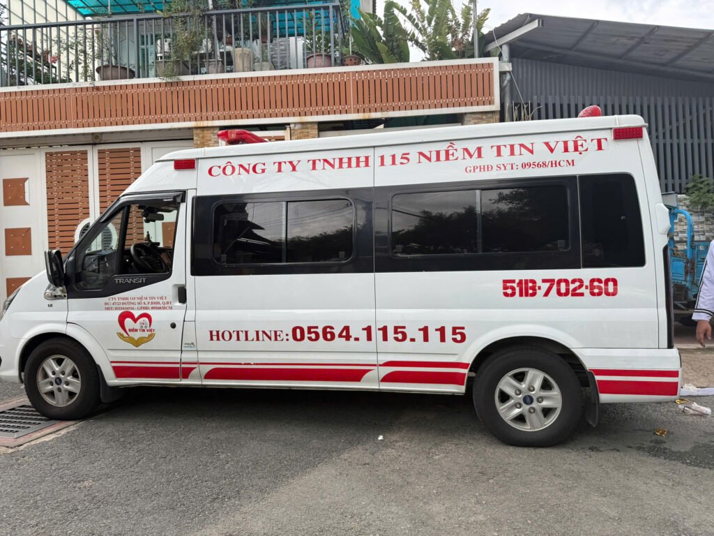 Dịch vụ thuê xe cứu thương chuyển viện, đi tỉnh 24/7 uy tín, giá rẻ -